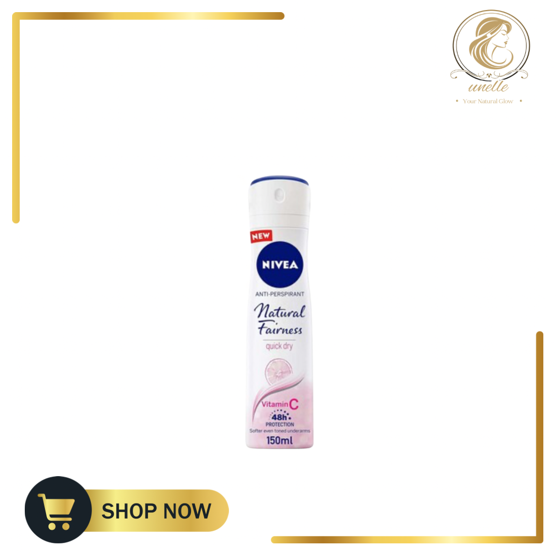 نيفيا مضاد للتعرق سبراي ناتشورال فيرنيس للنساء - 150 مل